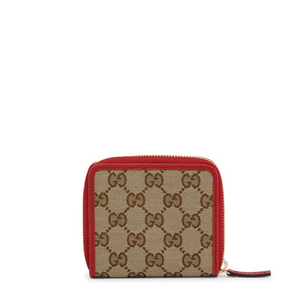 Gucci GG Micro Monogram Brown Women's Bifold Wallet 346056 KY9LG 8606