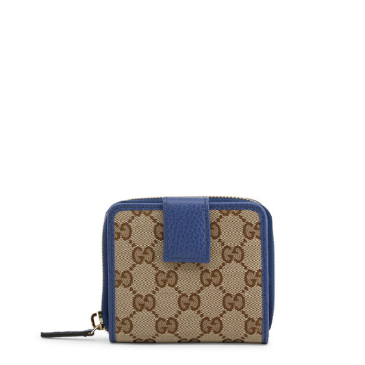 Gucci Compact Bi-Fold Brown Women's Wallet Purse 346056 KY9LG 9782