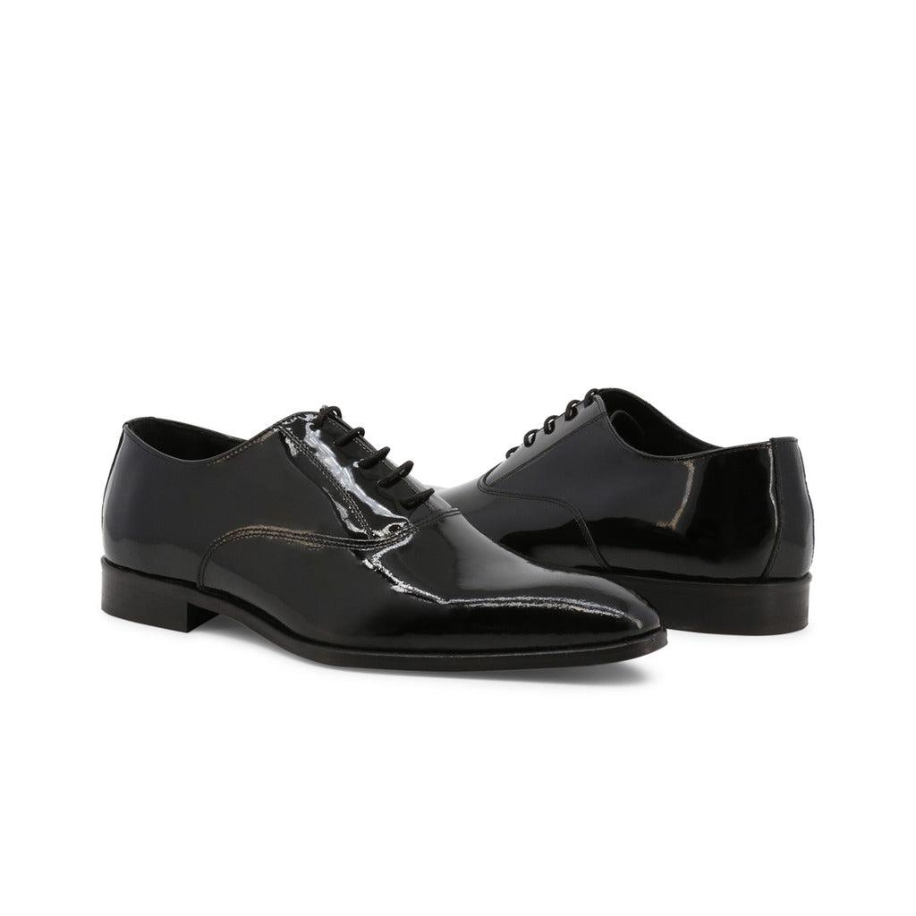 Duca di Morrone Benedetto Vern Lace Up Black Men's Dress Shoes