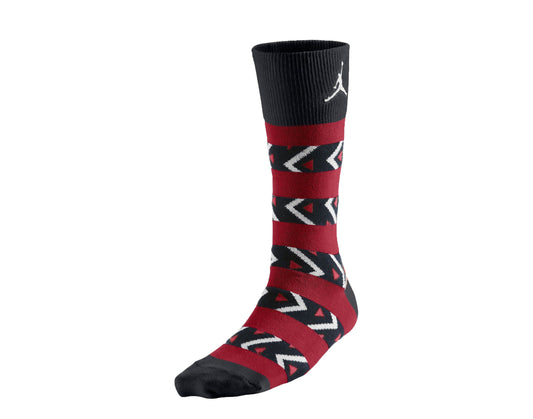 Nike Air Jordan Jumpman 11 Riverwalk Crew Black/Gym Red Socks 654400-010