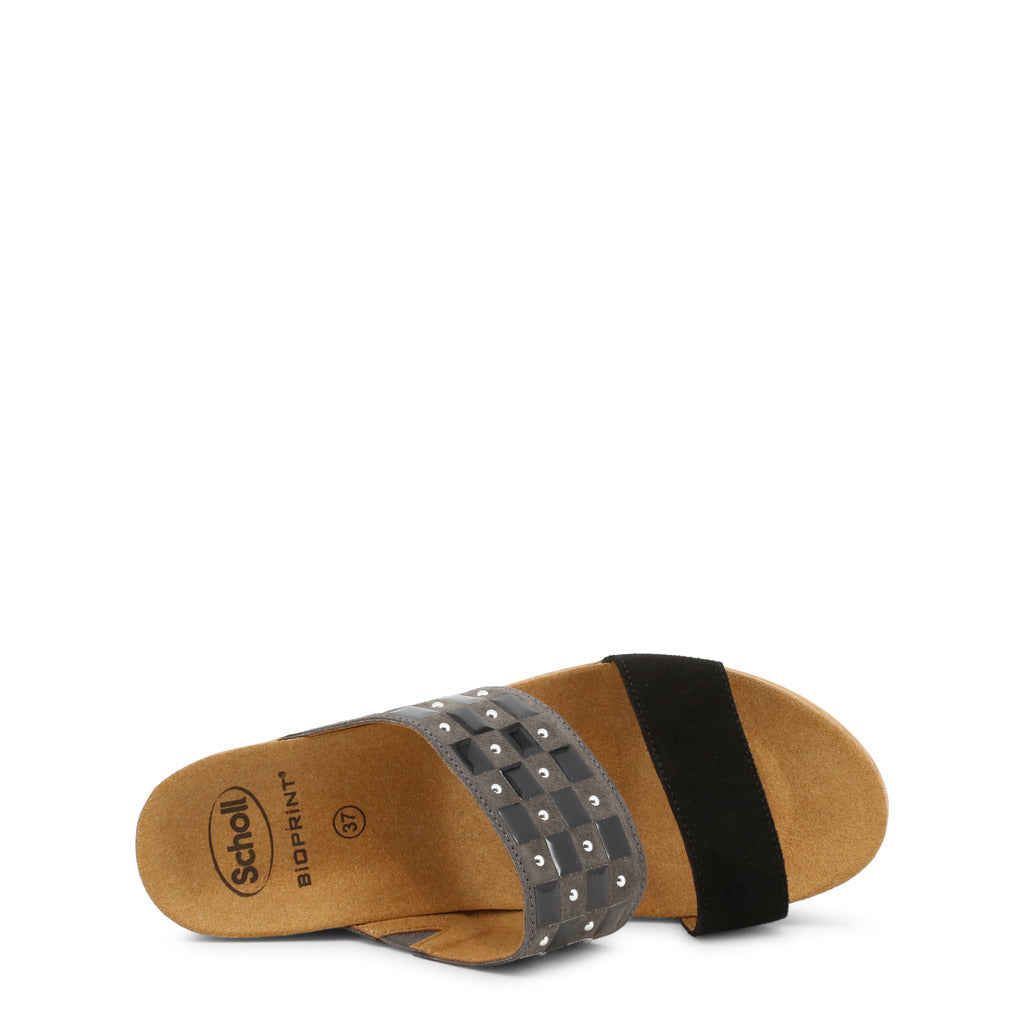 Scholl Moira Black Wedges Women's Sandals F279651005360