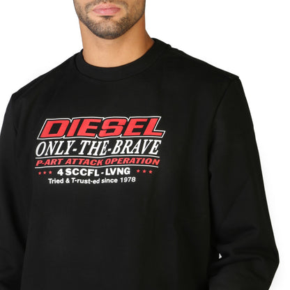 Diesel S-Girk-K21 Black Men's Sweatshirt A029690HAYT9XX