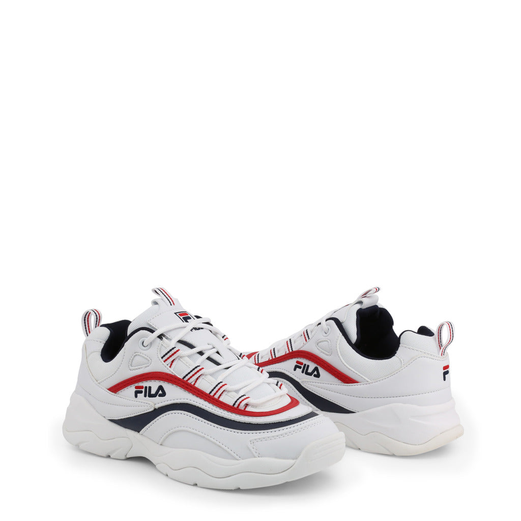 Fila Ray Low White/Blue-Red Women's Shoes 1010562-150