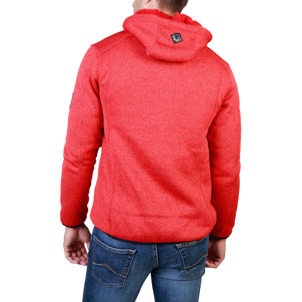 Geographical Norway Trombone Red Men's Hooded Sweatshirt