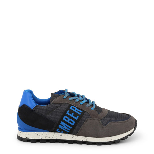 Bikkembergs FEND-ER 2356 Low Dark Grey/Blue Men's Casual Shoes