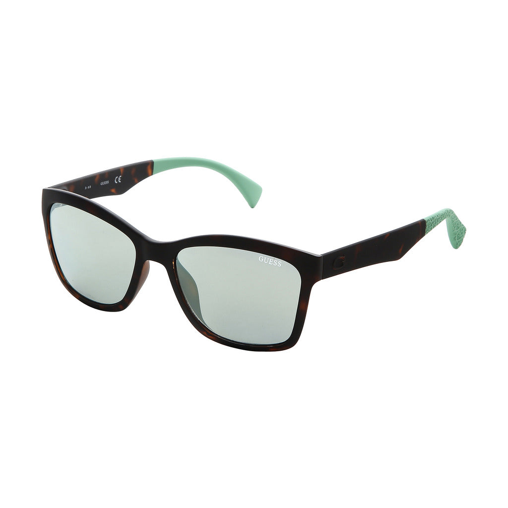 Guess Square Tortoise Sunglasses GU7434 52C 56