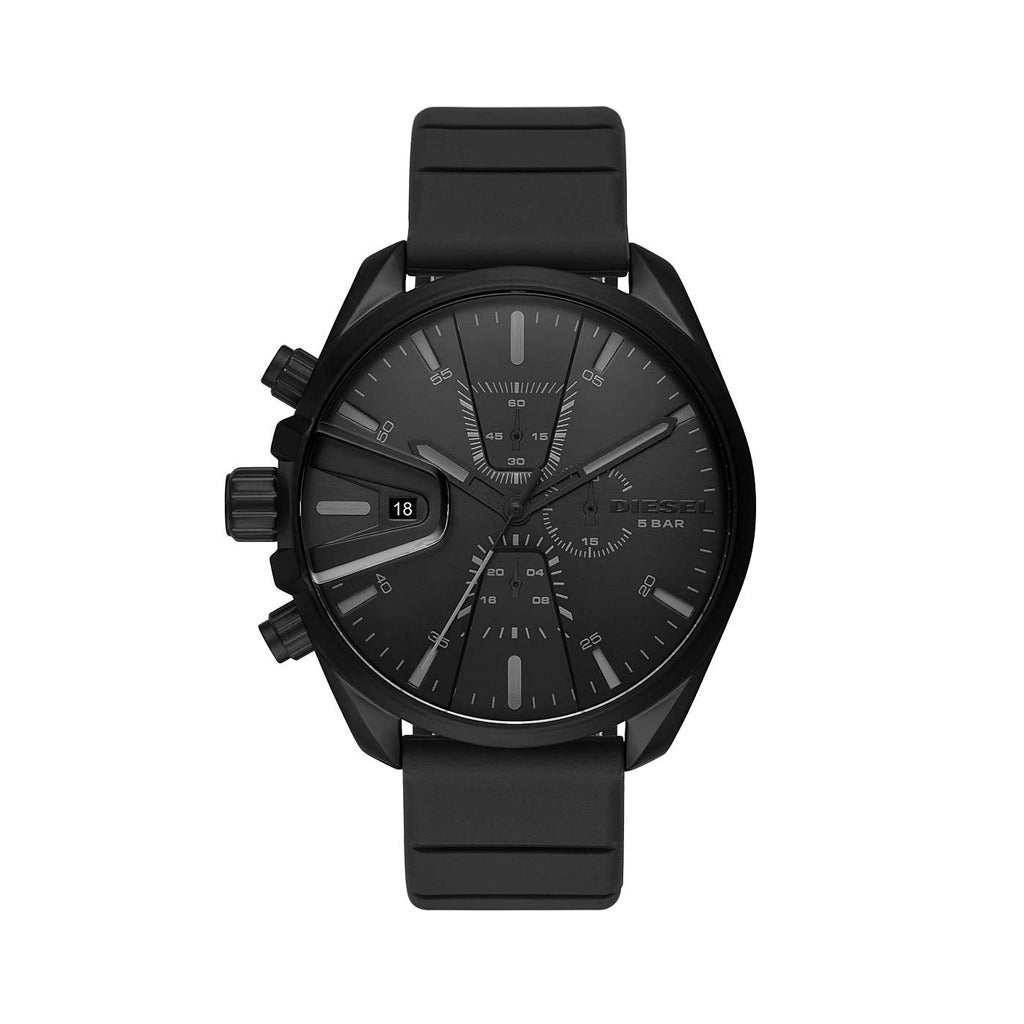 Diesel MS9 Chronograph Black Silicone Men's Quartz Watch DZ4507