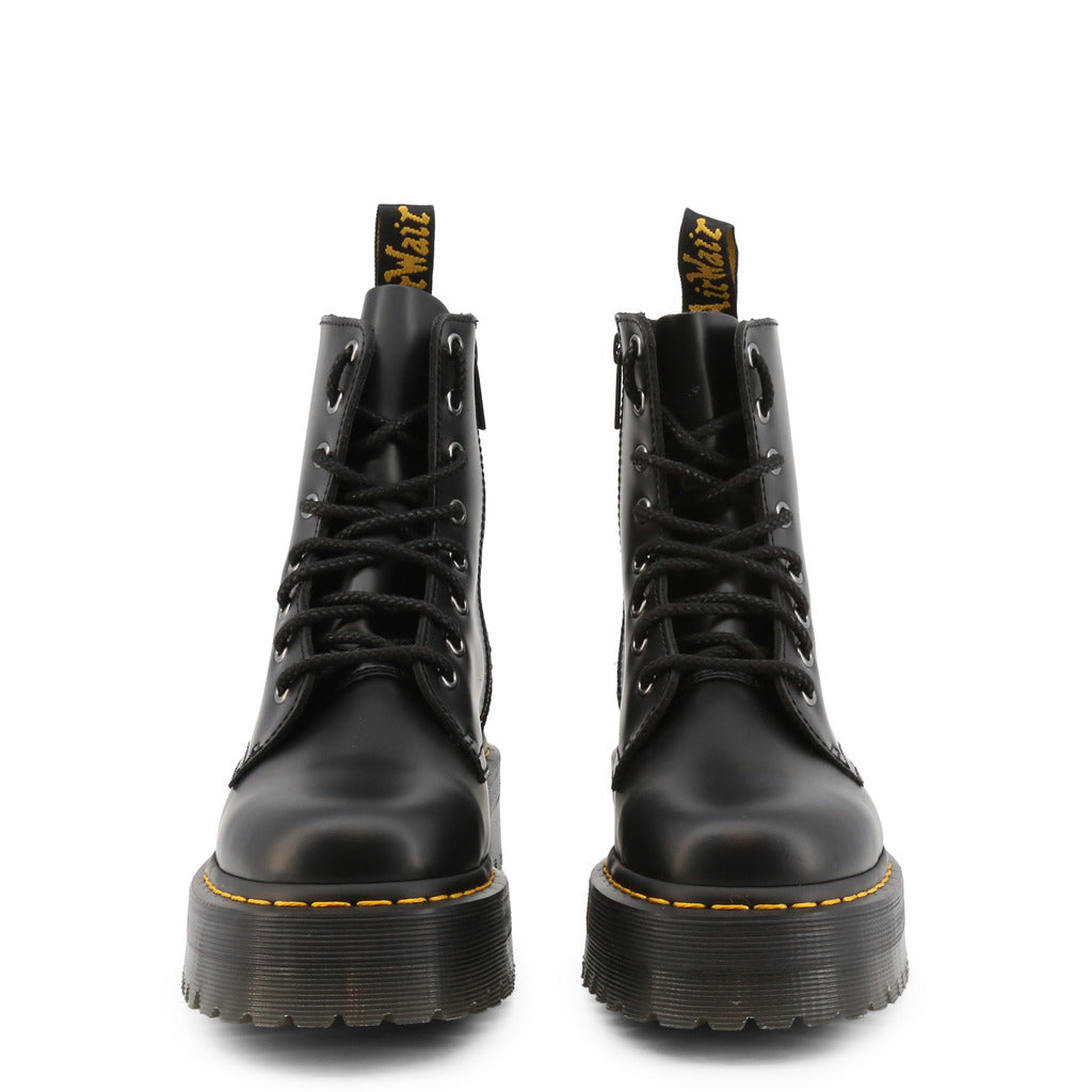 Dr. Martens Jadon Smooth Leather Black Polished Smooth Women's Boots 15265001