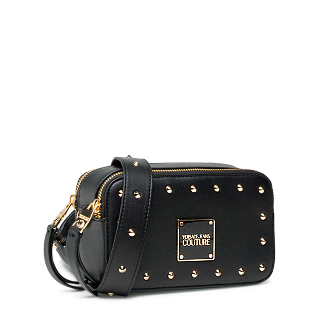 Versace Jeans Couture Studs Black Women's Crossbody Bag 71VA4BE2-71407-899
