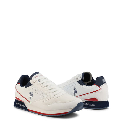 U.S. Polo Assn. Nobi White Men's Shoes L003M-2HY2