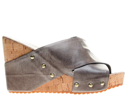 Antelope 720 Open Toe Grey Women's Clogs 720-GREY