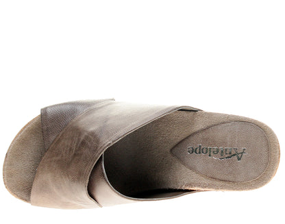 Antelope 720 Open Toe Grey Women's Clogs 720-GREY