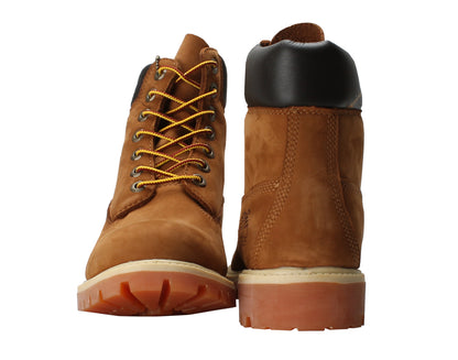 Timberland 6-Inch Premium Waterproof Rust Nubuck Men's Boots 72066