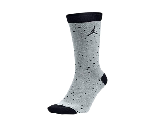 Nike Air Jordan Jumpman 4 Crew Grey/Black Socks 724927-012