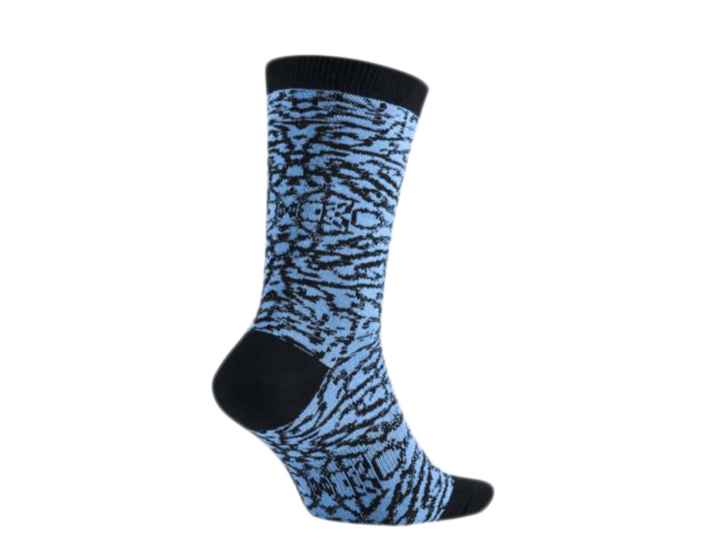 Nike Air Jordan Seasonal Elephant Print Crew University Blue/Black Socks 724930-412