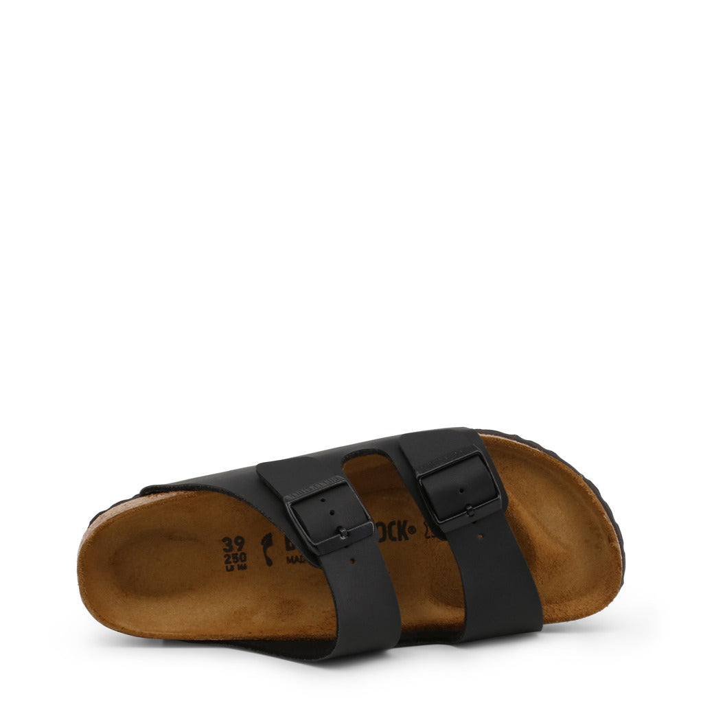 Birkenstock Arizona Birko-Flor Black Sandals 0051793 Narrow Width