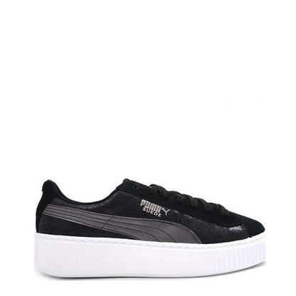 Puma Suede Platform Safari Black Women's Shoes 364594-03