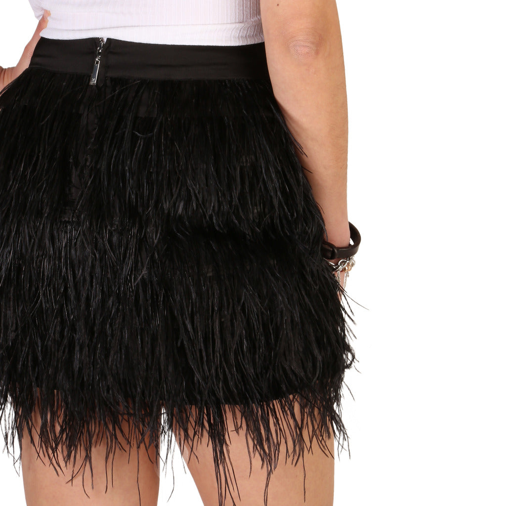 Guess Haven Feather Black Women's Skirt 81G7067050Z-JTMU