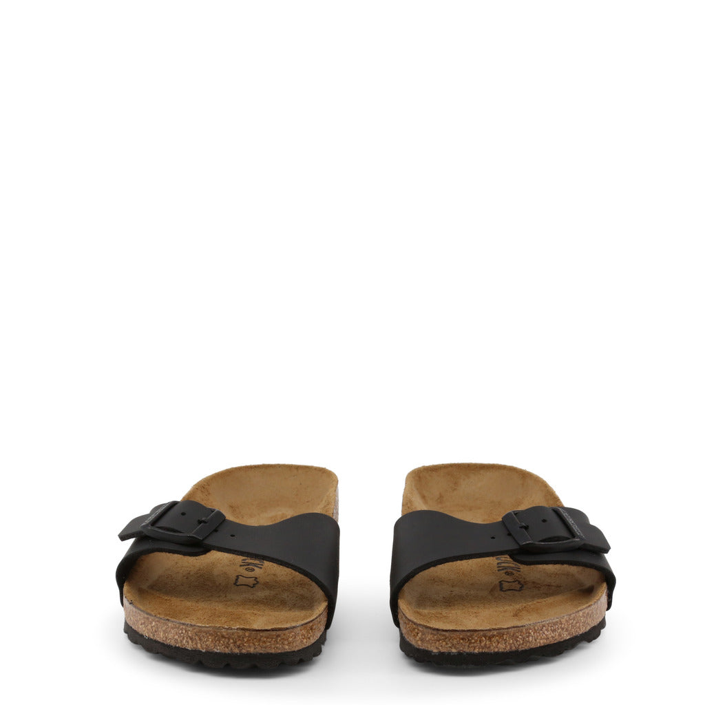 Birkenstock Madrid Birko-Flor Black Women's Narrow Sandals 0040793 Size 37 EUR