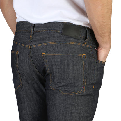 Tommy Hilfiger Denton Straight Fit Dark Blue Men's Jeans MW03353-L32