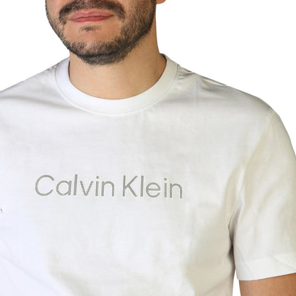Calvin Klein Organic Cotton Logo White Men's T-Shirt K10K108842YAF
