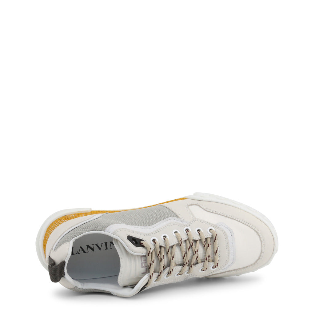Lanvin Leather White Men's Low Top Casual Shoes SKBOLA-RISO-001