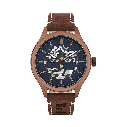 Timberland Gilmanton Copper Metal 42mm Men's Watch 15946JYBN-03