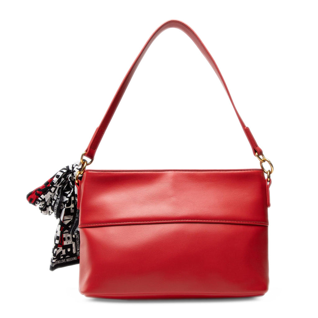 Love Moschino Soft & Charm With Foulard Red Women's Shoulder Bag JC4046PP1ELO0500