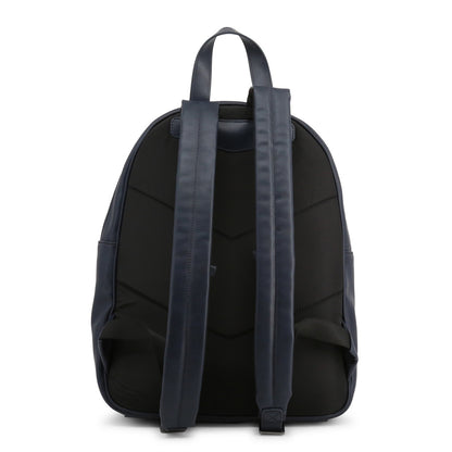 Emporio Armani Faux Leather Maxi Logo Blue Men's Backpack Y4O163YG90J180033