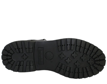 Timberland 6-Inch Premium Waterproof Black Leather Women's Boots 8161B