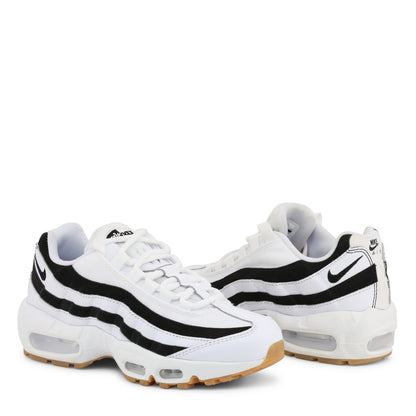 Nike Air Max 95 Juventus White/Gum Light Brown-Black Women's Shoes 307960-112