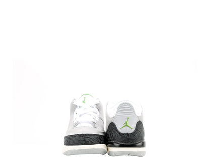Nike Air Jordan 3 Retro (TD) Chlorophyll Toddler Boys Basketball Shoes 832033-006
