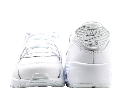 Nike Air Max 90 LTR (PS) White/White Big Kid's Running Shoes 833414-100