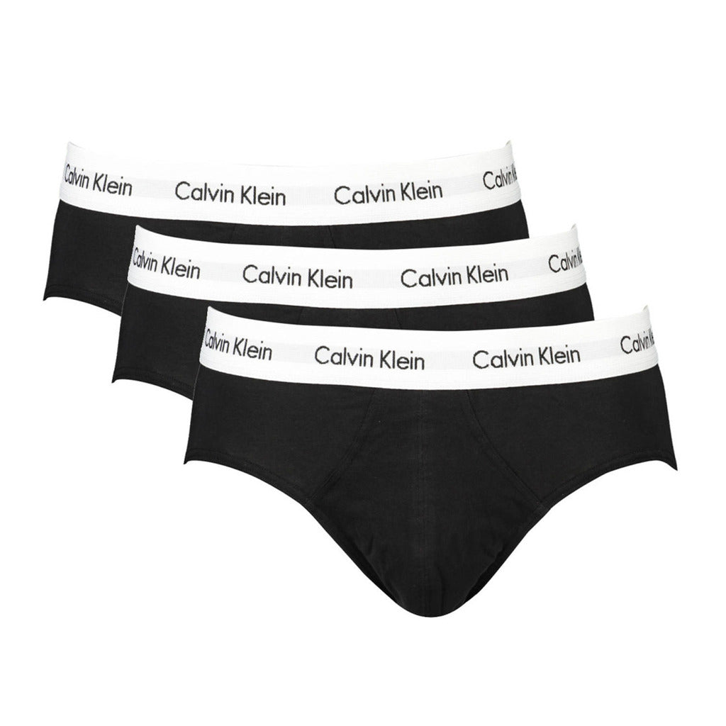 Calvin Klein 3-Pack Briefs Black Men's Underwear U2661G-001