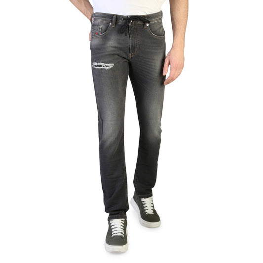 Diesel Thommer JoggJeans Slim Black/Dark Grey Men's Jeans 00S8MK069EM