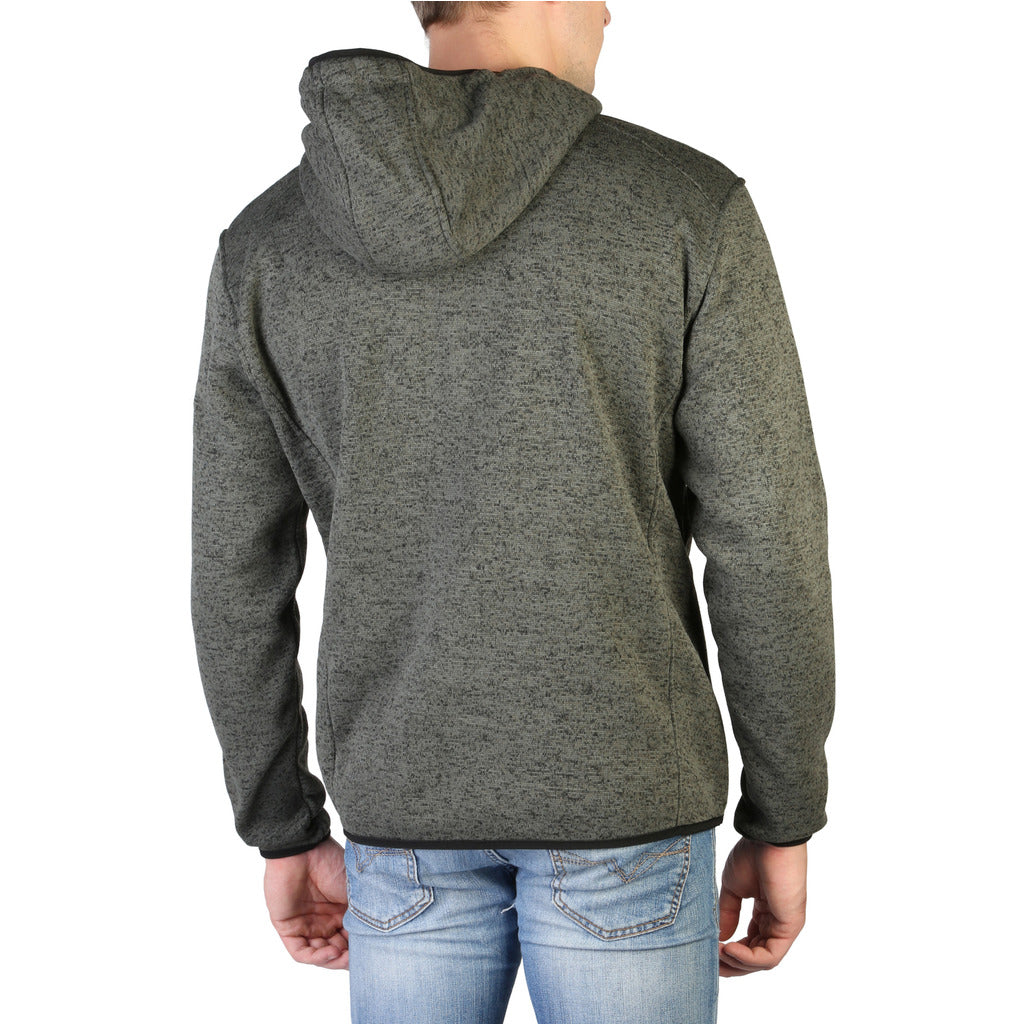 Geographical Norway Upclass Pullover Half Zip Dark Grey Men's Sweatshirt