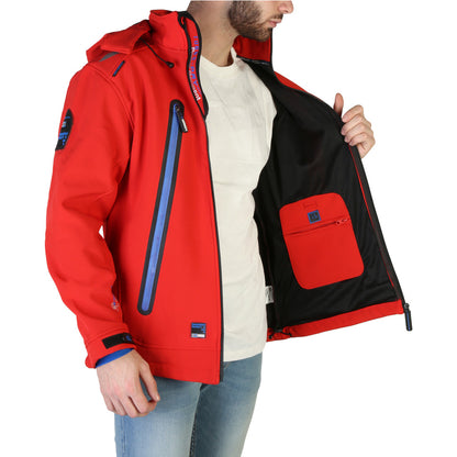 Geographical Norway Tarzan Hooded Red Men's Jacket