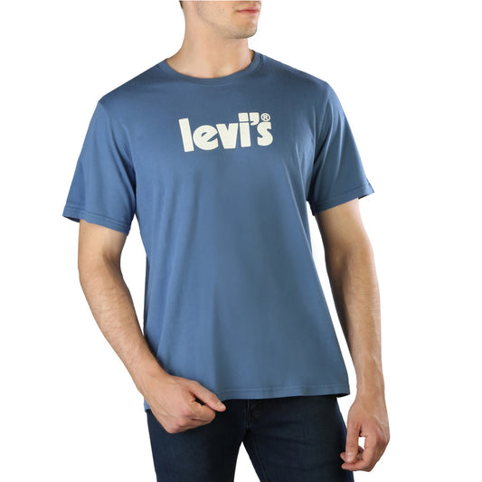 Levi's Relaxed Fit Poster Logo Sunset Blue Men's T-Shirt 161430142