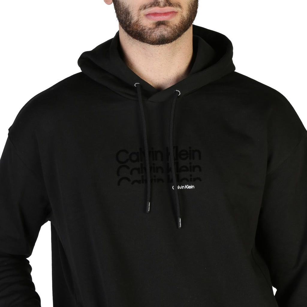 Calvin Klein Relaxed Logo Hoodie Black Men's Sweatshirt K10K108929BEH