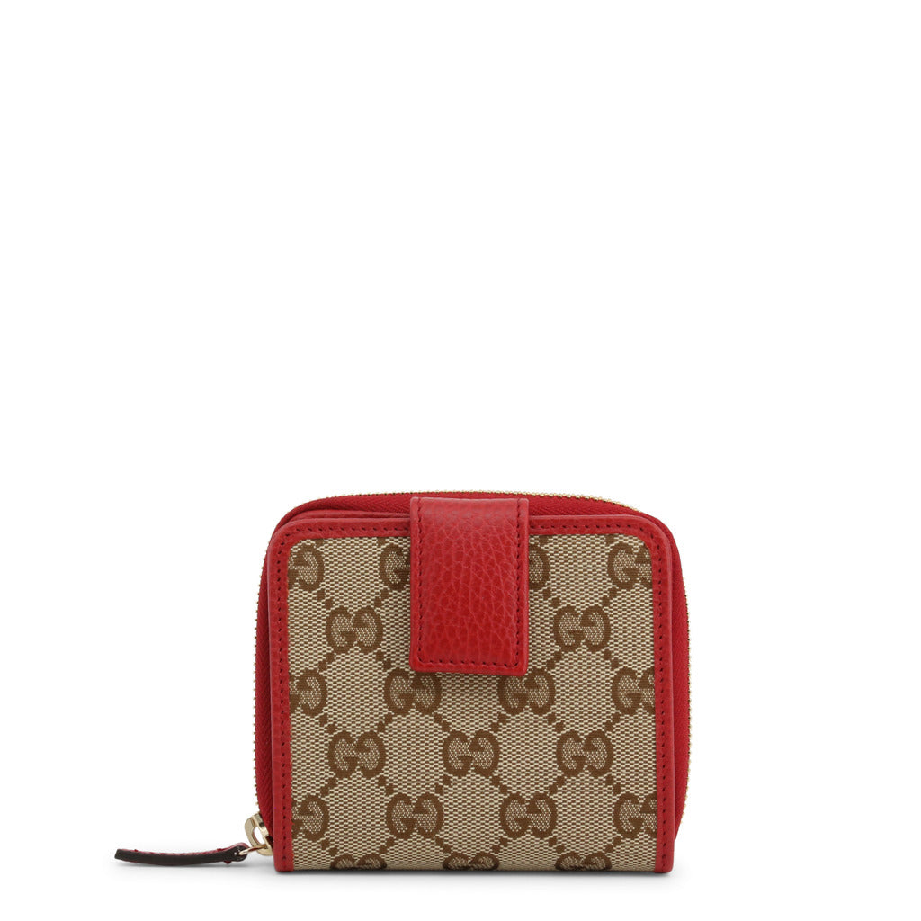 Gucci GG Micro Monogram Brown Women's Bifold Wallet 346056 KY9LG 8606