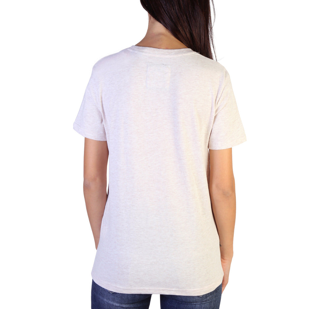Superdry The Real Glitter Sequin Beige Women's T-Shirt W1000030B-10C