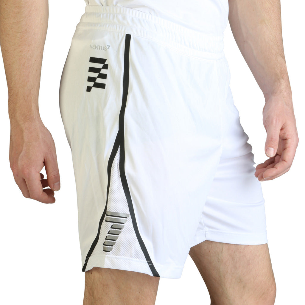 EA7 Emporio Armani Sport White Men's Shorts 3GPS66-PJH6Z-1100