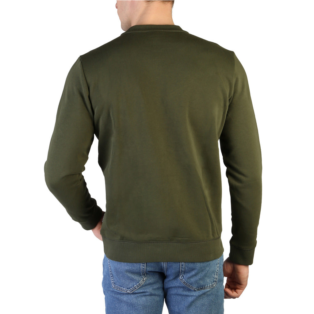 Napapijri Bench Green Men's Sweatshirt NA4FQZ-GE4