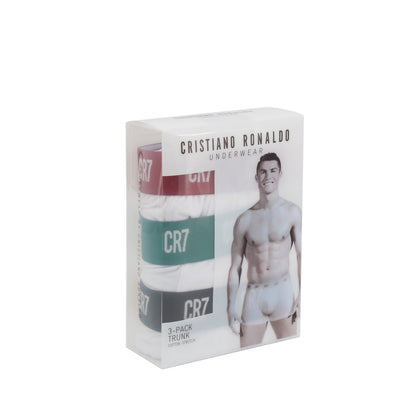 Cristiano Ronaldo CR7 3-Pack Boxer Briefs White Underwear 8100-49-2697