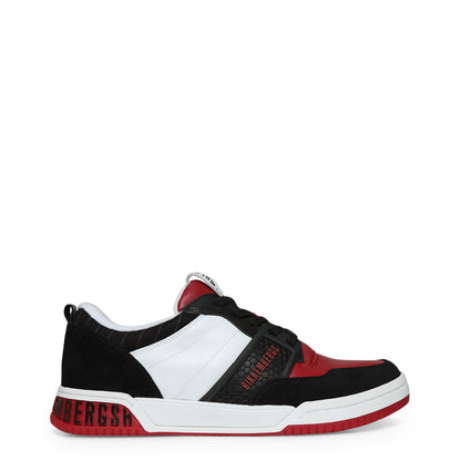 Bikkembergs Scoby with Wool Details Black/Chili Pepper/White Men's Shoes 202BKM0109001