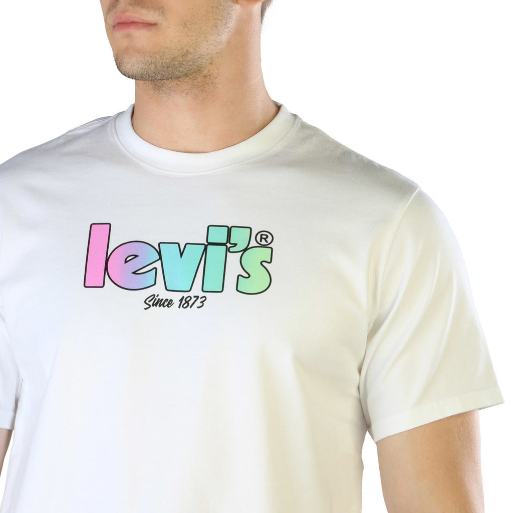 Levi's Relaxed Fit Poster Logo Decay White Men's T-Shirt 161430161