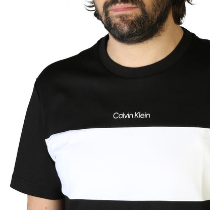 Calvin Klein Colorblock Black/White Men's T-Shirt K10K1087430XQ
