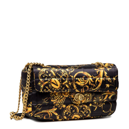 Versace Jeans Couture Baroque Black Women's Shoulder Bag 71VA4BB3-ZS062-G89