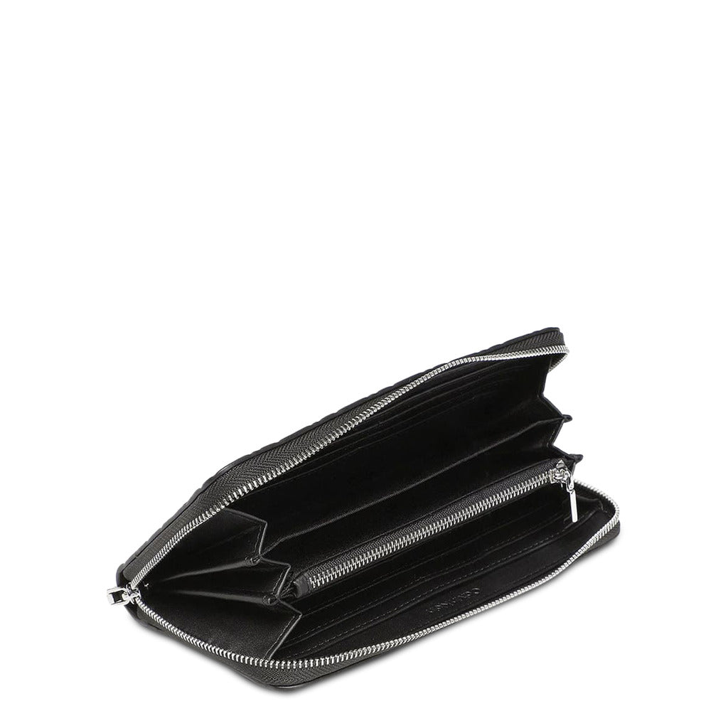 Calvin Klein Large Recycled Zip Around CK Black Women's Wallet K60K610253-BAX