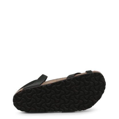 Birkenstock Yara Oiled Leather Black Women's Sandals 1011442 Regular Width
